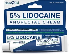 Lidocaine Cream for Fast Pain Relief and Hemorrhoid Treatment