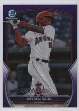 2023 Bowman Draft Chrome Purple Refractor 219/250 Nelson Rada #BDC-81 1ht8