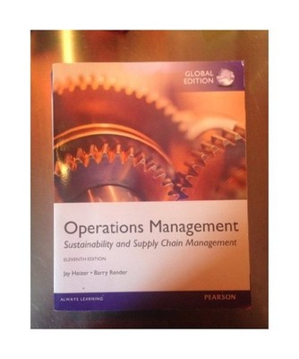 Operations Management, Global Edition, Barry M. Render