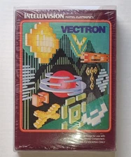Intellivision - Vectron - Still Sealed Complete in Box w/ clear collector case