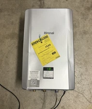 Rinnai RE199iP Indoor Tankless Water Heater 199k BTU Propane Gas Dented Vent G
