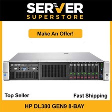 HP ProLiant DL380 G9 Server 2x E5-2680 V3 -24 Cores P440ar 32GB RAM 2x 1.2TB SAS
