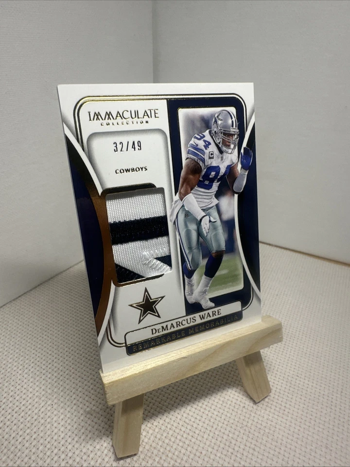Demarcus Ware Immaculate Remarkable Memorabilia 32/49 - Image 3 of 4