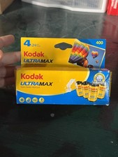 New Sealed 4-Pack KODAK ULTRAMAX 400 Film 24 Exposures Expired 2013