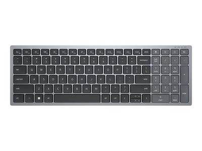 Dell KB740 Wireless Tastatur AZERTY Französisch Grau Bluetooth USB Keyboard NEU