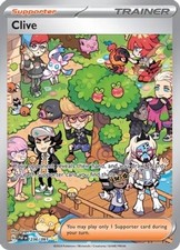 Clive - 236/091 - Special Illustration Rare - NM - Paldean Fates on eBay