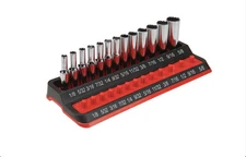  PSH25S-RED Mechanic's Time Savers 1/4" SAE Peg Socket Holder - Red