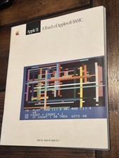 Apple II II IIe IIc IIgs A Touch of AppleSoft BASIC 030-1318-B 1986
