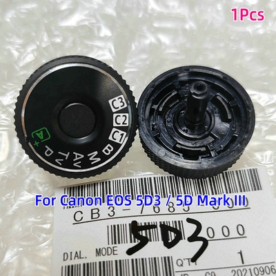 Original Camera Top Cover Mode Function Dial Wheel Knob Group for Canon EOS 5D3