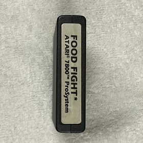 Food Fight - Atari 7800  Tested And Working 