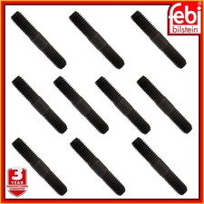 Exhaust Manifold Stud Bolt x 10 Febi 46388 For Mercedes Sprinter Valente Vaneo