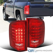 Fit 2007-2014 Chevy Silverado 1500 2500hd Red Led Tail Lights Brake Lamps 07-14 Fit 2007-2014 Chevy Silverado 1500 2500hd Red Led Tail Lights Brake Lamps 07-14