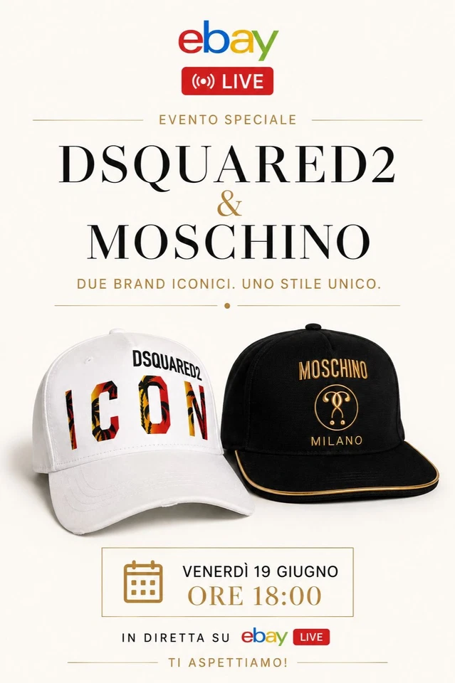 DSQUARED2 & MOSCHINO Luxury Caps
