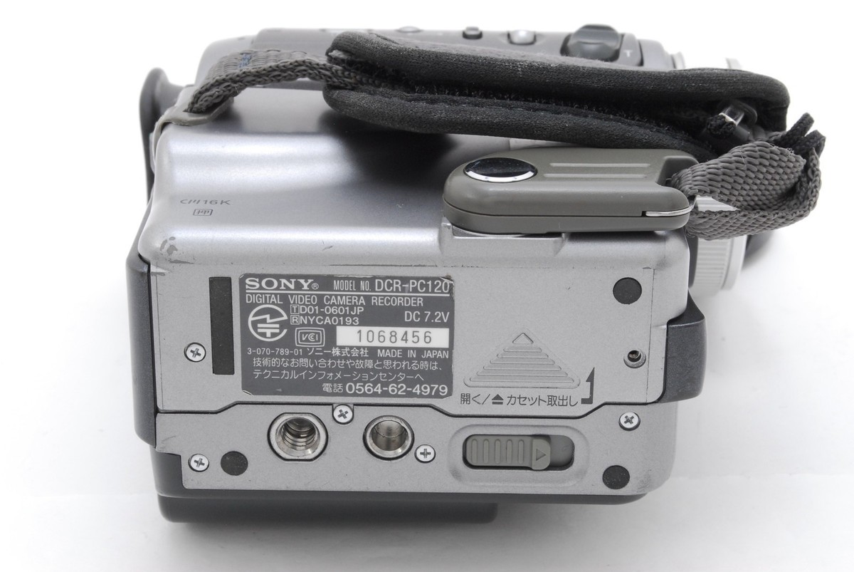 N MINT in Box] SONY Handycam DCR-PC120 MiniDV Camcorder Video