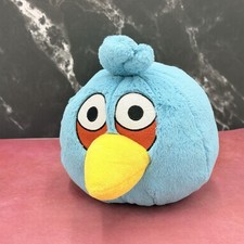 2010 Angry Birds Blue Jay Bird Rovio Plush 8  Stuffed Animal Plush NO SOUND