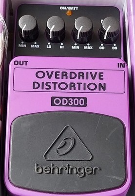 Behringer OD300 Overdrive Verzerrungseffektpedal