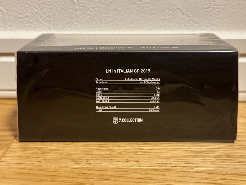 JPN LE | Spark 1:43 McLaren MCL34 Lando Norris F1 Italian GP 2019 NKN04 - Image 4 of 4