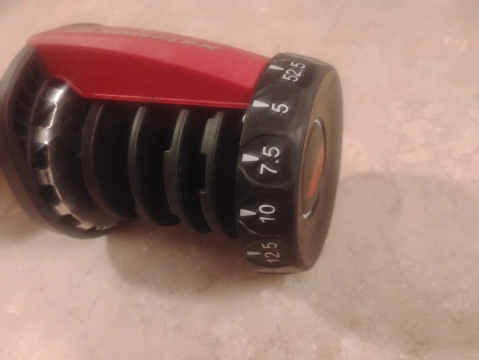 Mango de mancuerna Bowflex SelectTech Nautilus 552 Serie 2 genuino SOLO, pieza OEM Foto 2 de 4