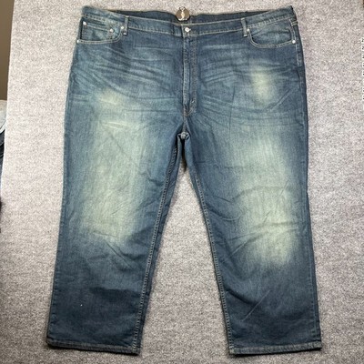 Levi's 559 Relaxed Straight Fit Jeans Men's Blue Denim Classic Zip Fly - 58X28.5