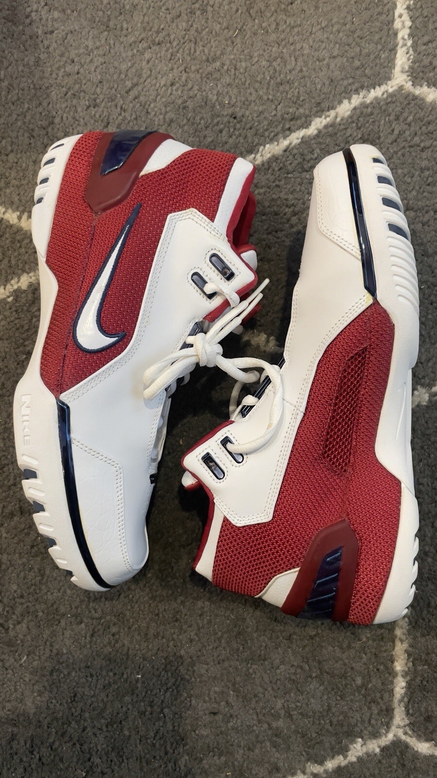 Size 9 Nike Air Zoom Generation 2003  1st Game  SAMPLE  very rare lebron PE image 2