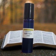Exodus Anointing Oil: 2 .10ml Roller Glass Bottle. Exodus 30:22-25 