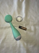 PMD Clean Smart Facial Cleansing Device with Silicone Brush & Anti-Aging - TEAL