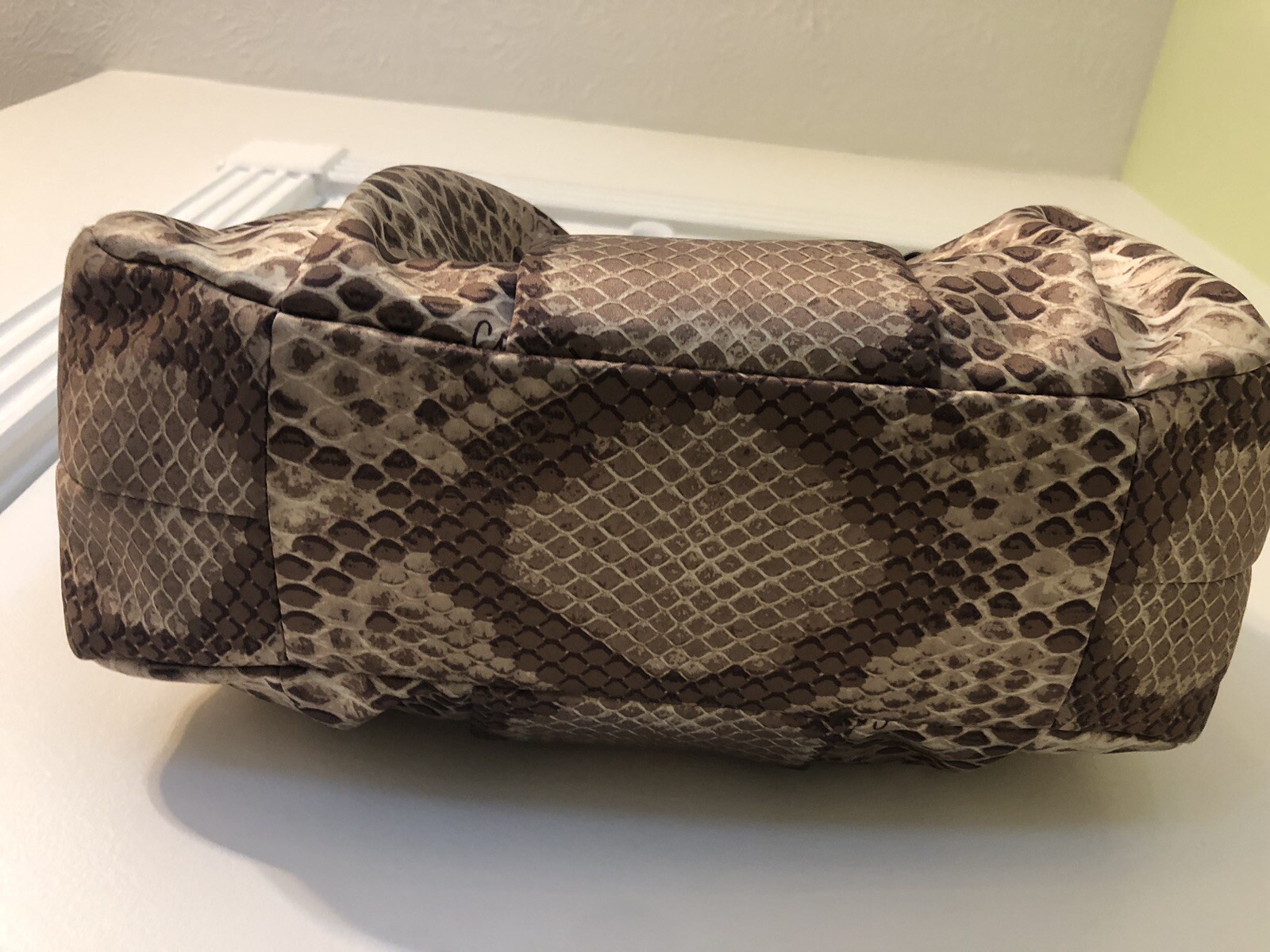 Coach Women's Python Print Maggie mult-section pu… - image 5