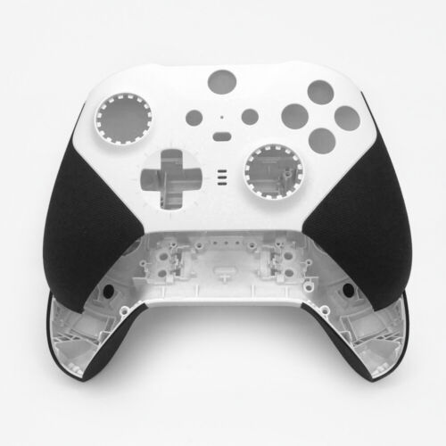 For Xbox One Elite Series 2 Controller White Housing Shell Faceplate Bottom Case - Picture 1 of 12