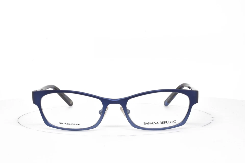 BANANA REPUBLIC Anteojos SATINADO AZUL MARINO FADE Marco Nuevo TERESE EV6 50-17-135 Foto 2 de 4