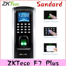 ZKTeco F7Plus Biometric Fingerprint Access Control Time Clock Attendance Machine