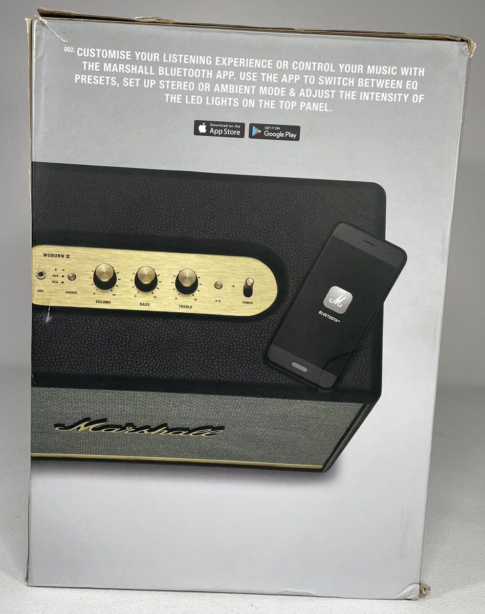 [未開封新品]【Marshall】WOBURN II 国内正規品 保証書レシート有 Marshall Woburn II Bluetooth Speaker - with Original Packaging | eBay