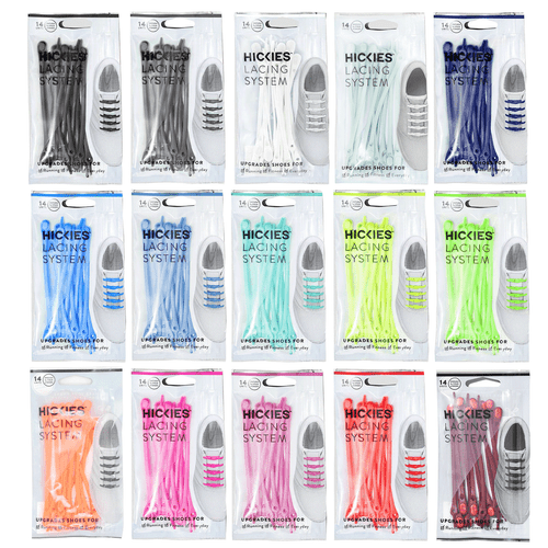 Hickies 2.0 Adult Shoe Laces x14 -No Tie Elastic Mens & Ladies Lacing 2025 Model - Picture 3 of 22