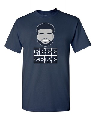 Ezekiel Elliott Dallas Cowboys "Free Zeke" jersey T-shirt &hellip;
