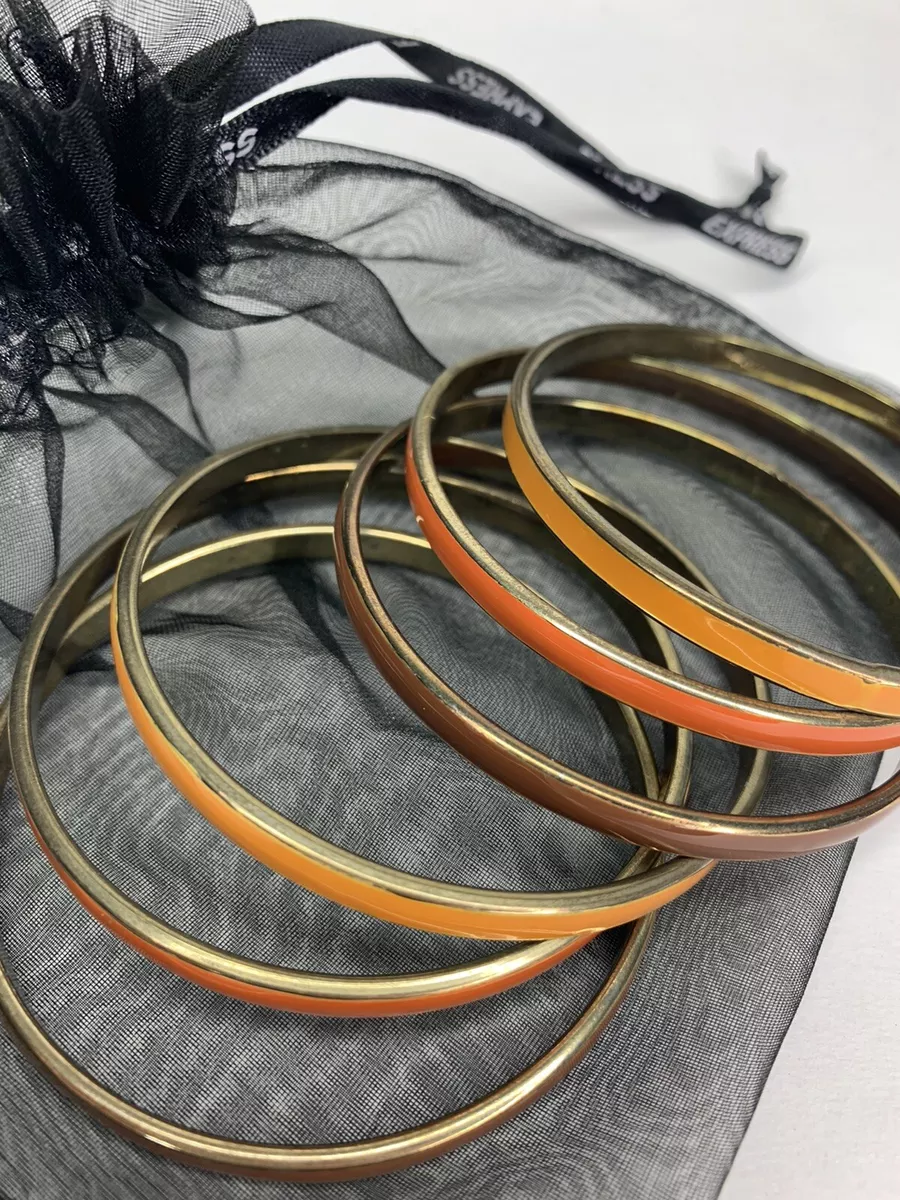 Black 2024 metallic bangles