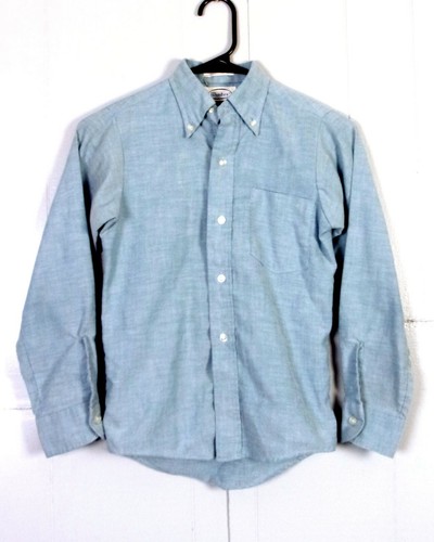 vtg 50s 60s Rhodes Light Blue Button 