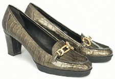 395 Stuart Weitzman Womens Otter Sioux Pump Heel Shoes 8.5