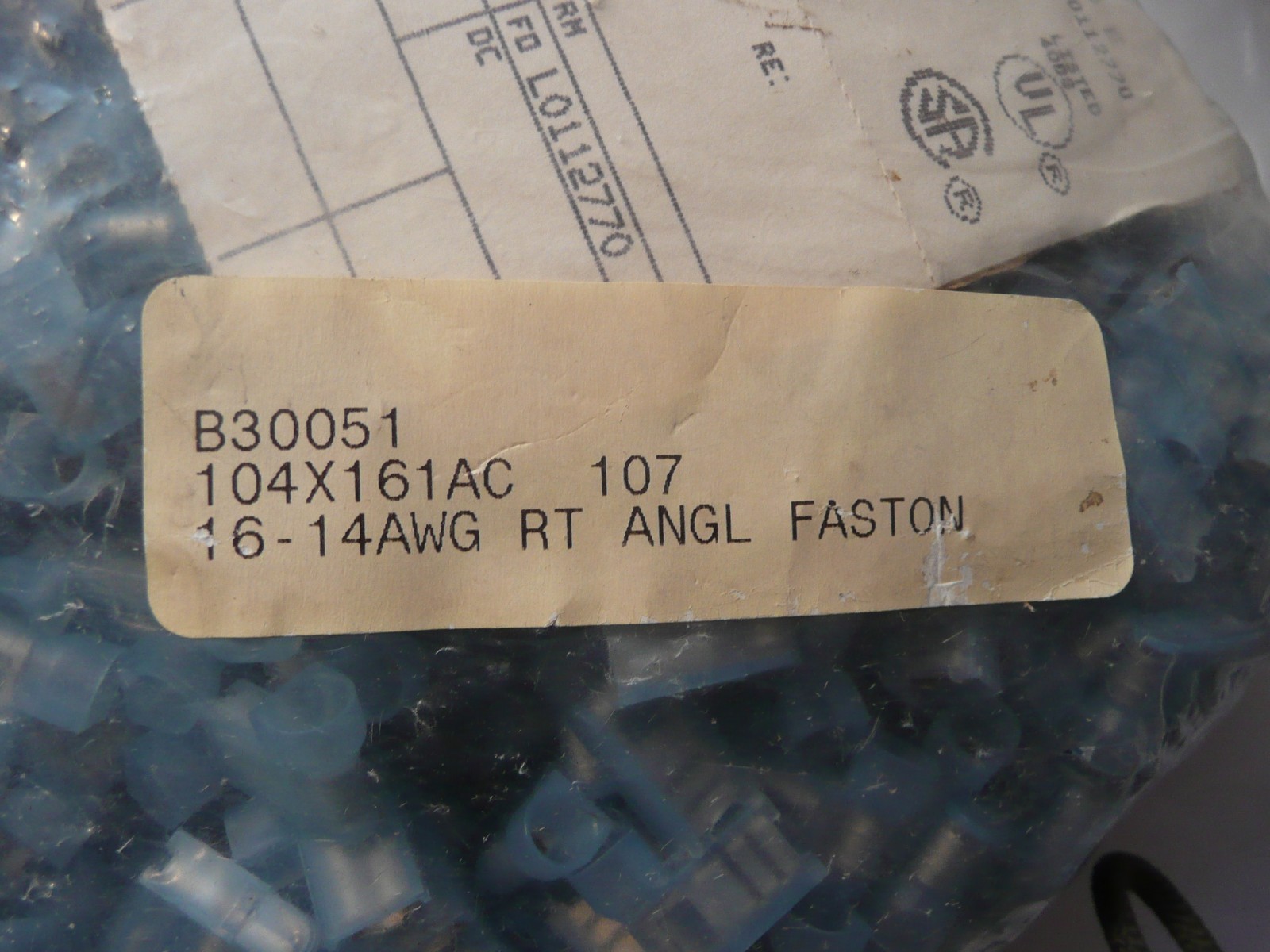 NEW 1000 PCS AMP FASTON 3-520339-2 ULTRA FAST FLAG .020 X .187 QUICK ...