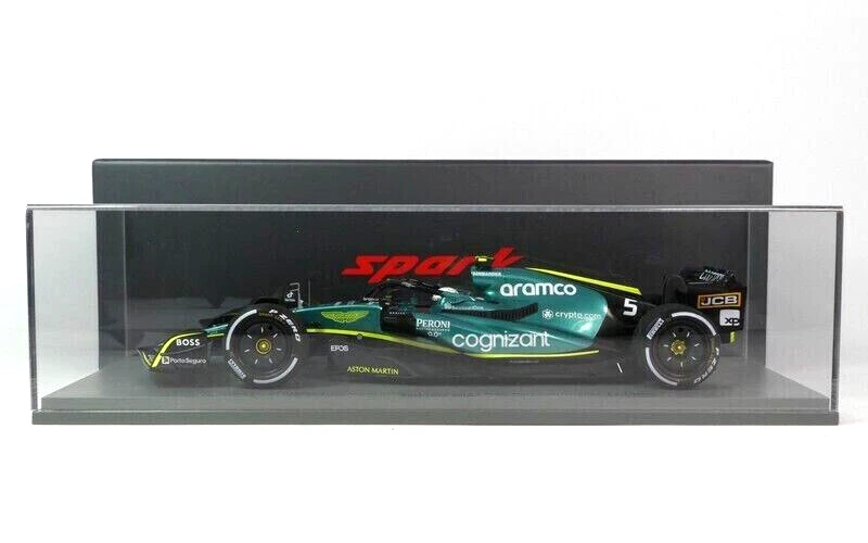 SPARK 1:18 RESINA AUTO F1 ASTON MARTIN AMR22 #5 VETTEL ABU DHABI GP 2022  18S775 - Immagine 3 di 3