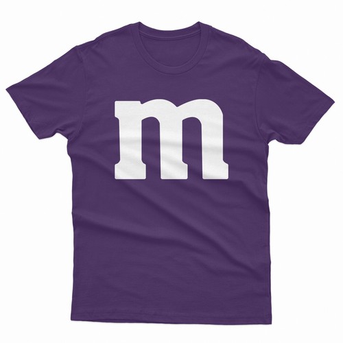 M&M TShirt Sweet Halloween Stag Do Couples Costume Funny Shirt Novelty Dress #V - Picture 7 of 10
