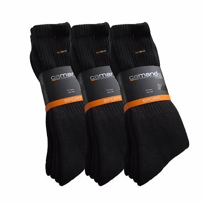 9 Paar Camano Sport Tennis Outdoor Socken UNISEX 35-38 39-42 43-46 47-49 - Bild 1 von 4