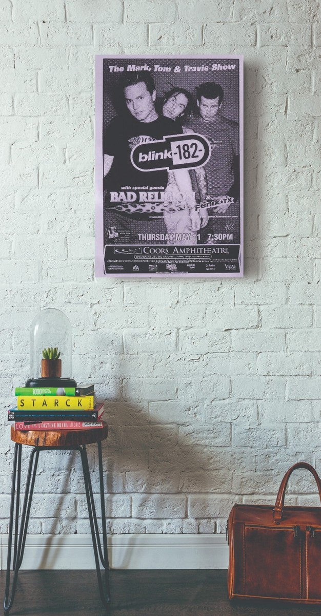 BLINK 182 CONCERT POSTER QUALITY PHOTO PAPER/CANVAS R387 | eBay