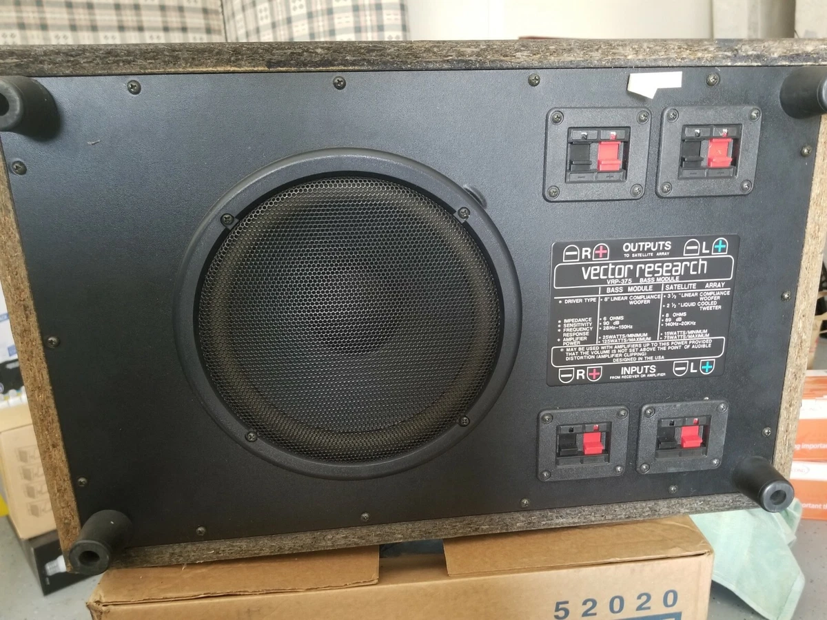 Vector research store speakers