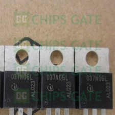 2PCS IPP037N06L3 G MOSFET N-CH 60V 90A TO220-3 IPP037N06L3G 037N06 IPP037N0