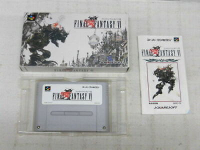 Nintendo Super Famicom Final Fantasy VI FF 6 Japan SFC SNES Nintendo Super Famicom Final Fantasy VI FF 6 Japan SFC SNES
