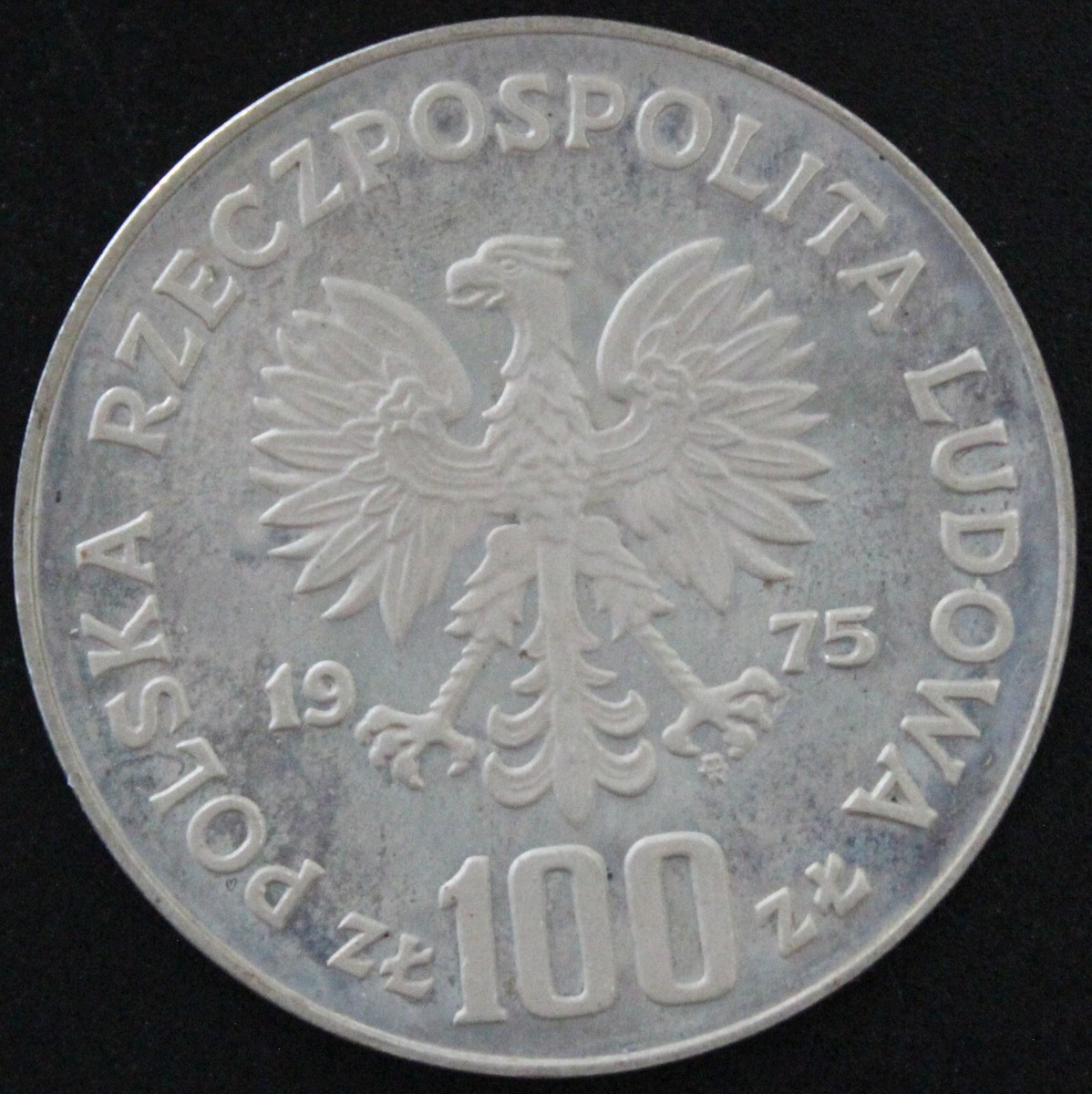 ポーランド　POLAND 100Zlotych silver 1980 100 zlotych 1980 - Moscow'80 Olympic, Poland - Coin value
