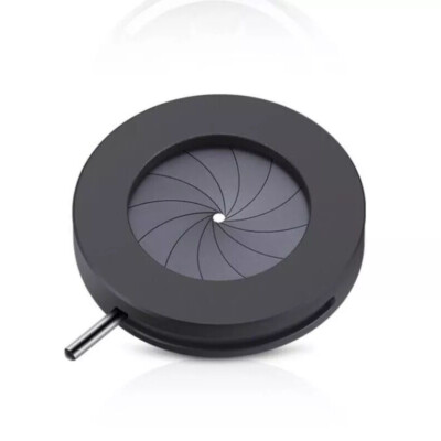 1.5-23MM Mechanical Iris Aperture Diaphragm Microscope Camera Condenser Parts