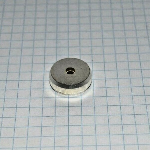 King, Marching Mellophone, Weighted Bottom Valve Cap, Silver, 1 each eBay