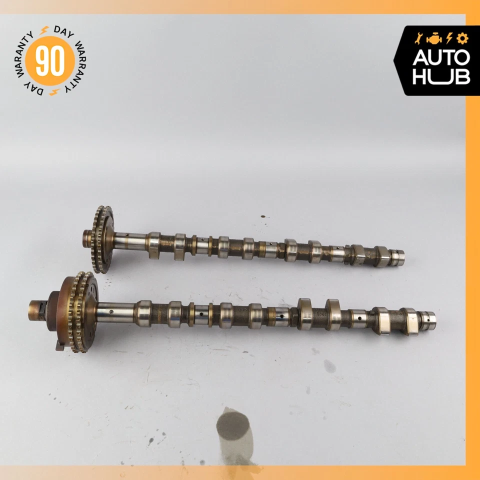 Árbol de levas derecho de admisión y escape 90-95 Mercedes R129 500SL S500 con ajustador OEM Foto 3 de 4