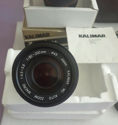 Minolta X-370S camera with 2 Kalimar Lens and other Accesories Untested as is. - Picture 12 of 12