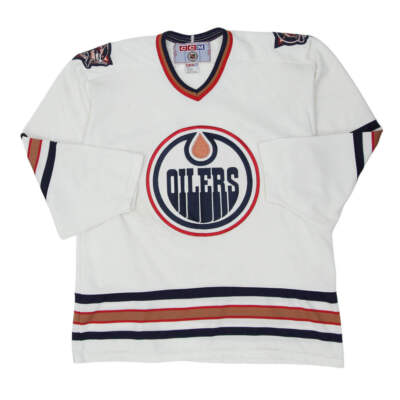 Vintage CCM NHL Edmonton Oilers Hockey Jersey